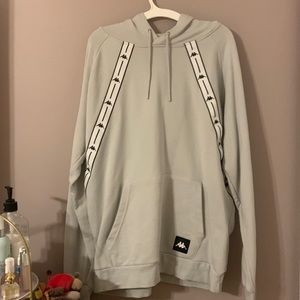 Grey Kappa Hoodie